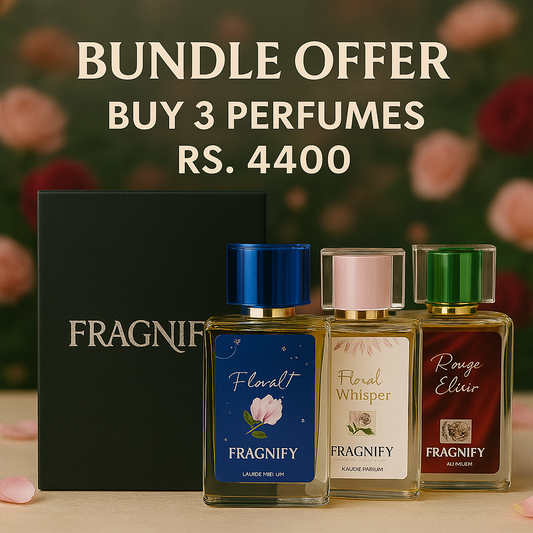 Bundle Offers - Midnight Blue + Floral Whisper + Rouge Elixer