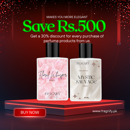 Mystic Sauvage & Floral Whisper - Bundle Discount + Free Delivery - Fragnify Pakistan